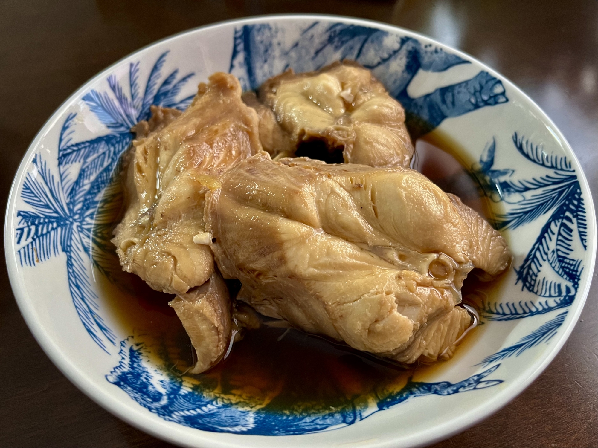 ｢むきさめ｣の煮付け