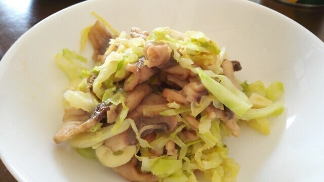 白魚とキャベツの塩レモン炒め レシピ 作り方 By Syori74 楽天レシピ