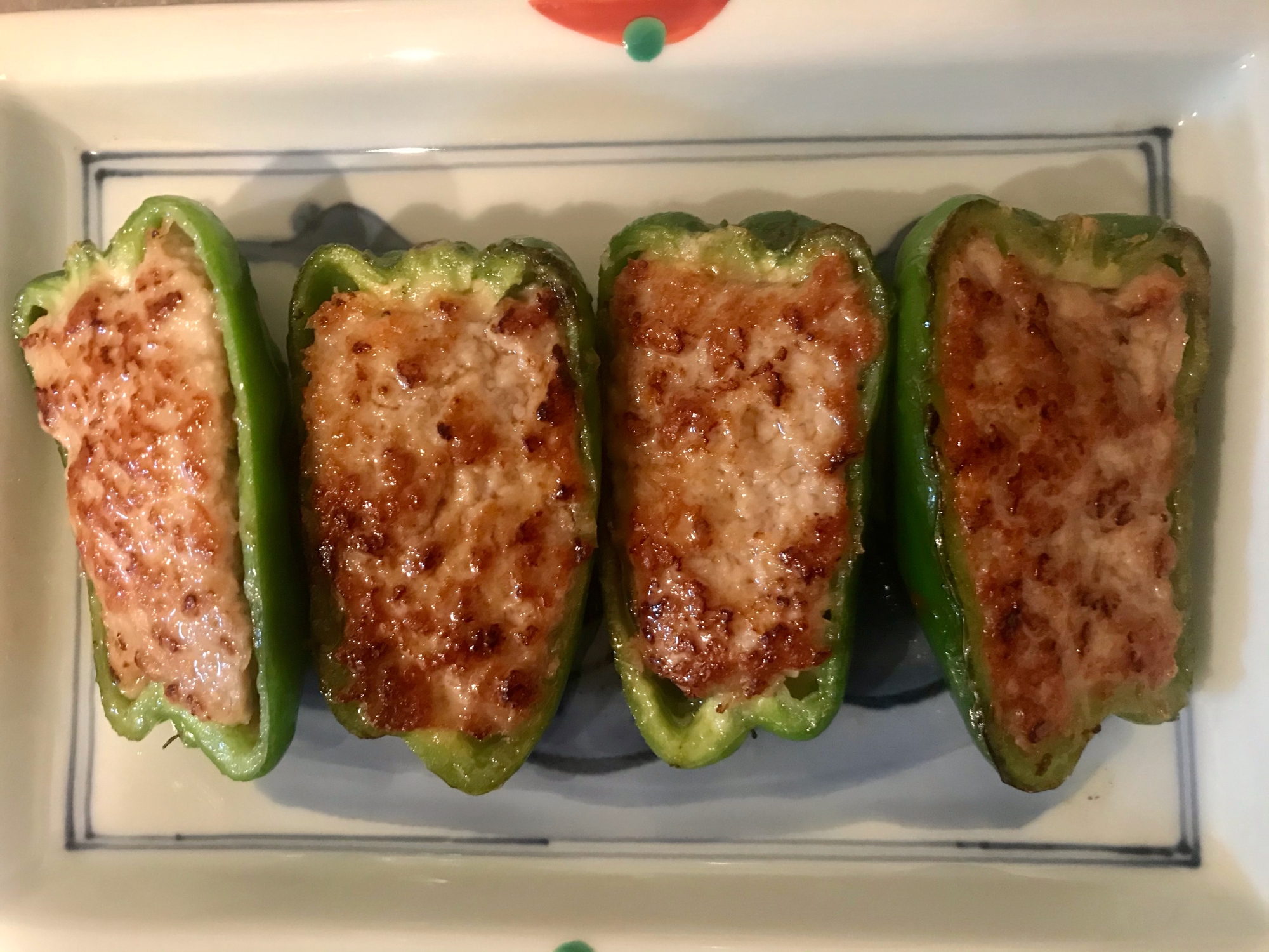 ピーマン 肉 詰め ソース