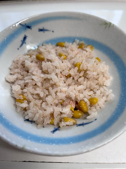 炊飯器ひとつで★丸ごとたらことコーンのバターごはん