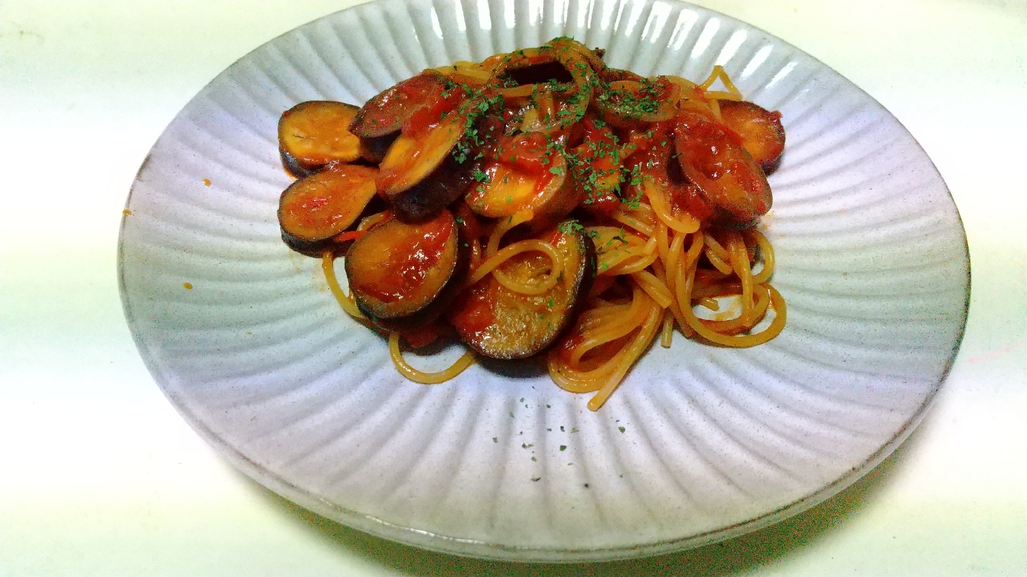 トマト嫌いでも食べれるトマトとなすのパスタ レシピ 作り方 By 124 楽天レシピ