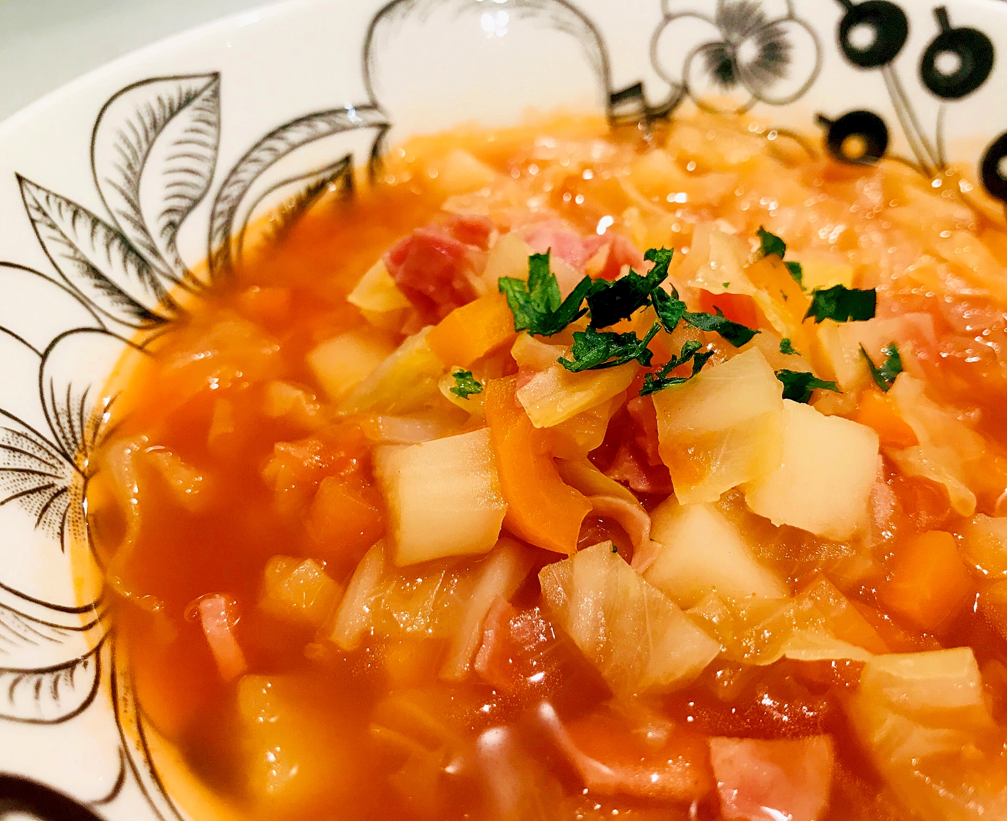 トマト缶不使用 野菜の甘みミネストローネ レシピ 作り方 By いちご大福 楽天レシピ トマト缶不使用 野菜の甘みミネストローネ レシピ 作り方 By いちご大福 楽天レシピ