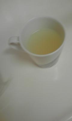 レモン果汁多めで。今日は寒かったので温まりました。ごちそうさまです。