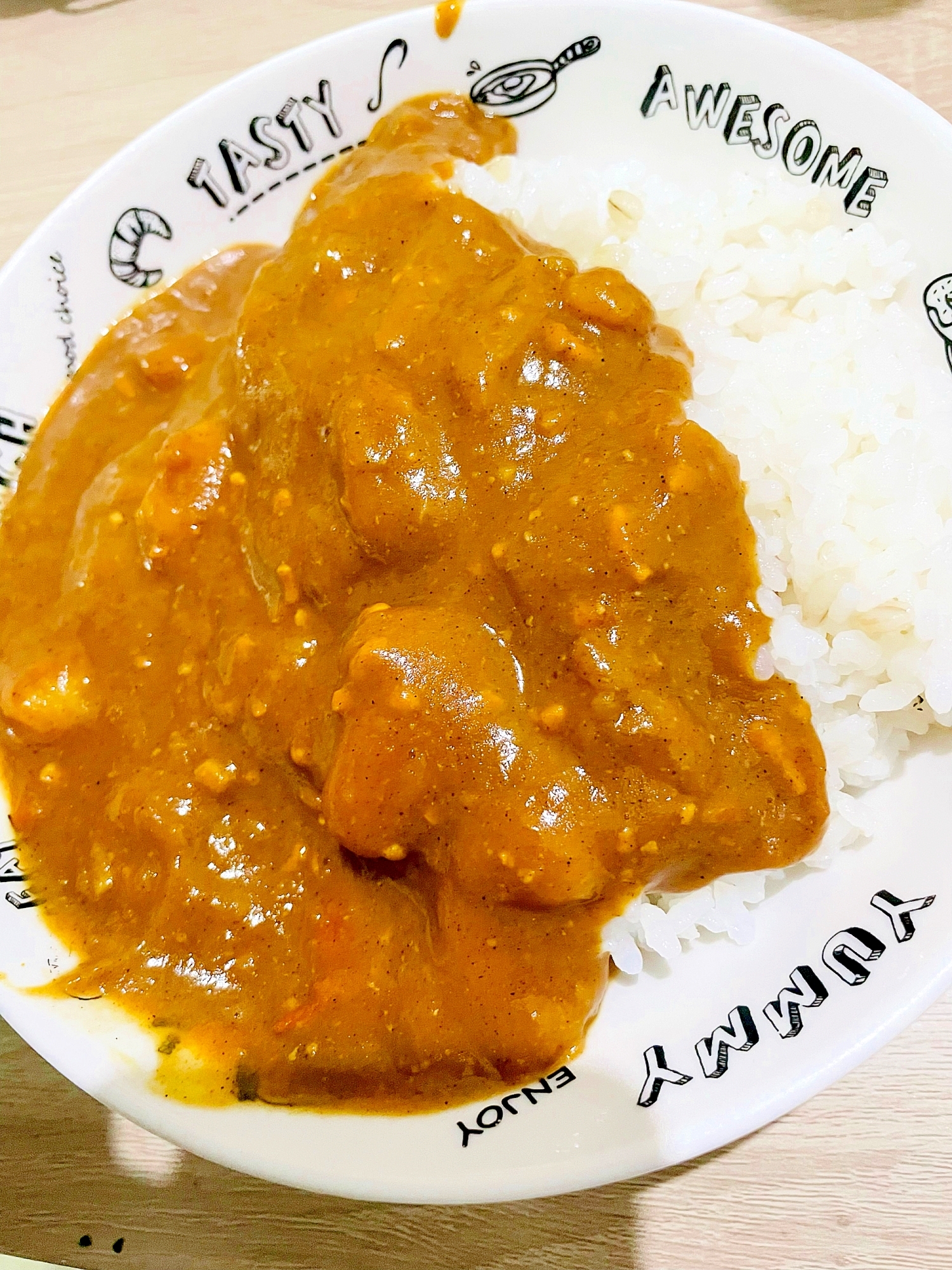 豚ひき肉のカレー