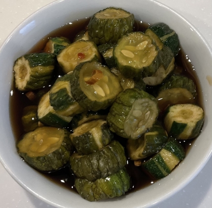 お箸が止まらない！きゅうりの醤油漬け