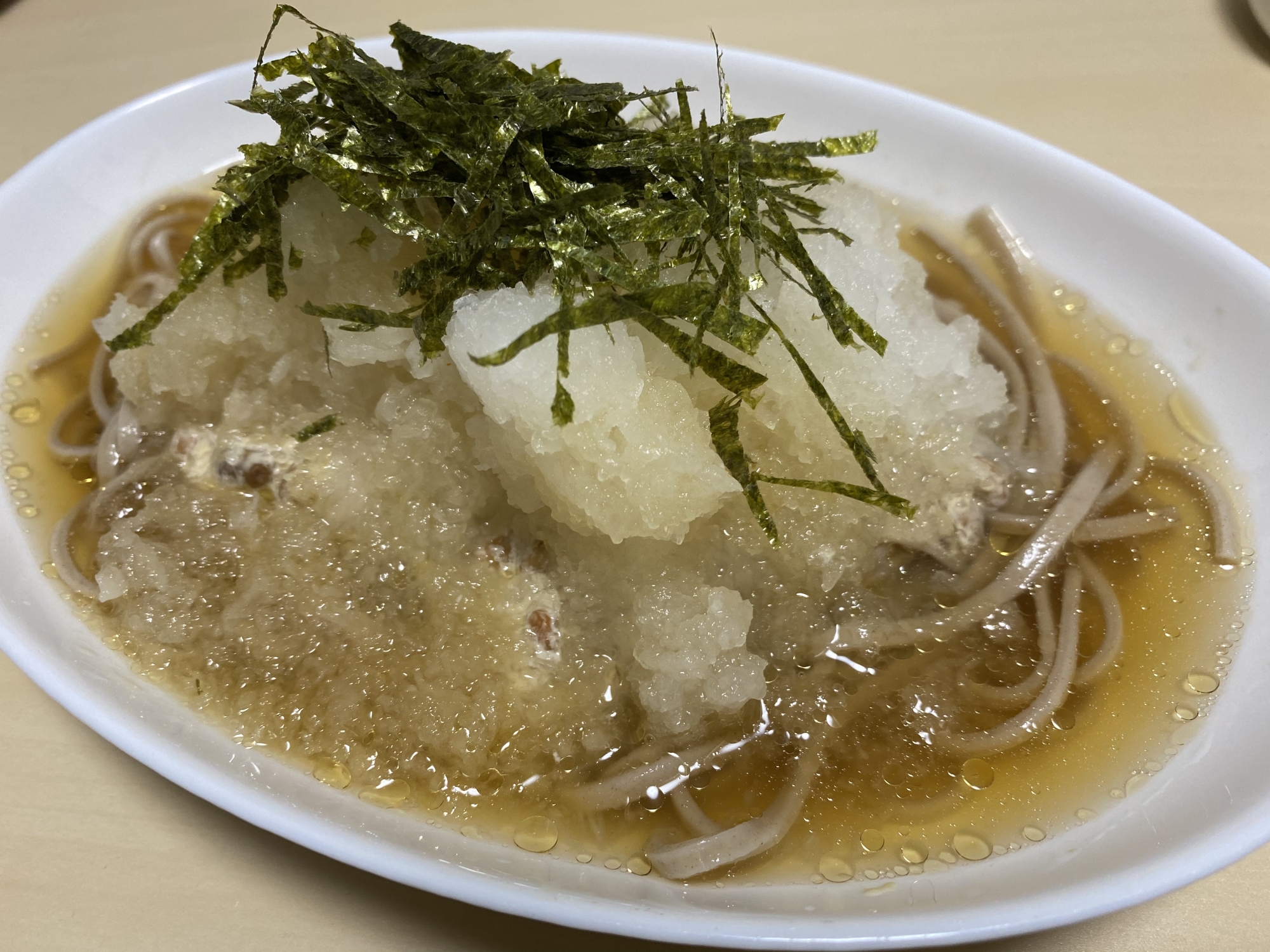 暑い日にさっぱり！おろし蕎麦