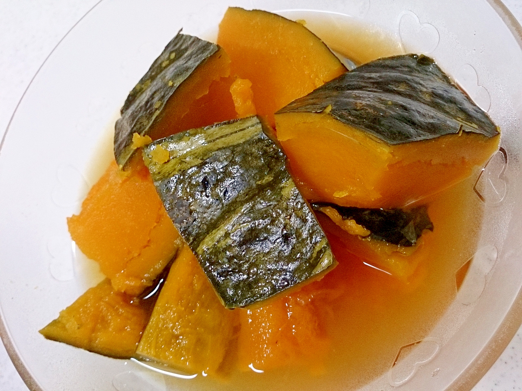 かぼちゃの煮物 (圧力鍋)