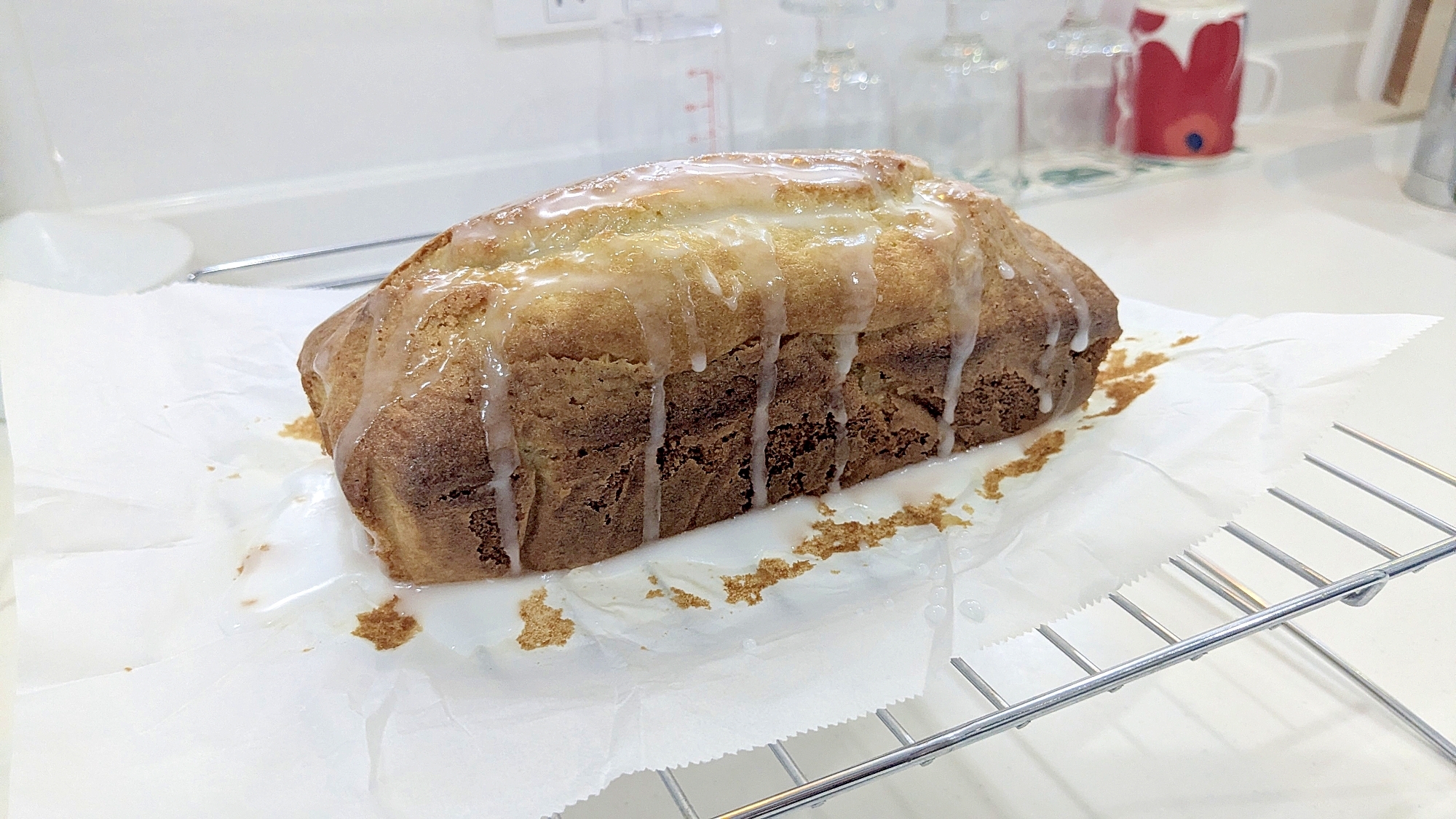 アイシングパウンドケーキ