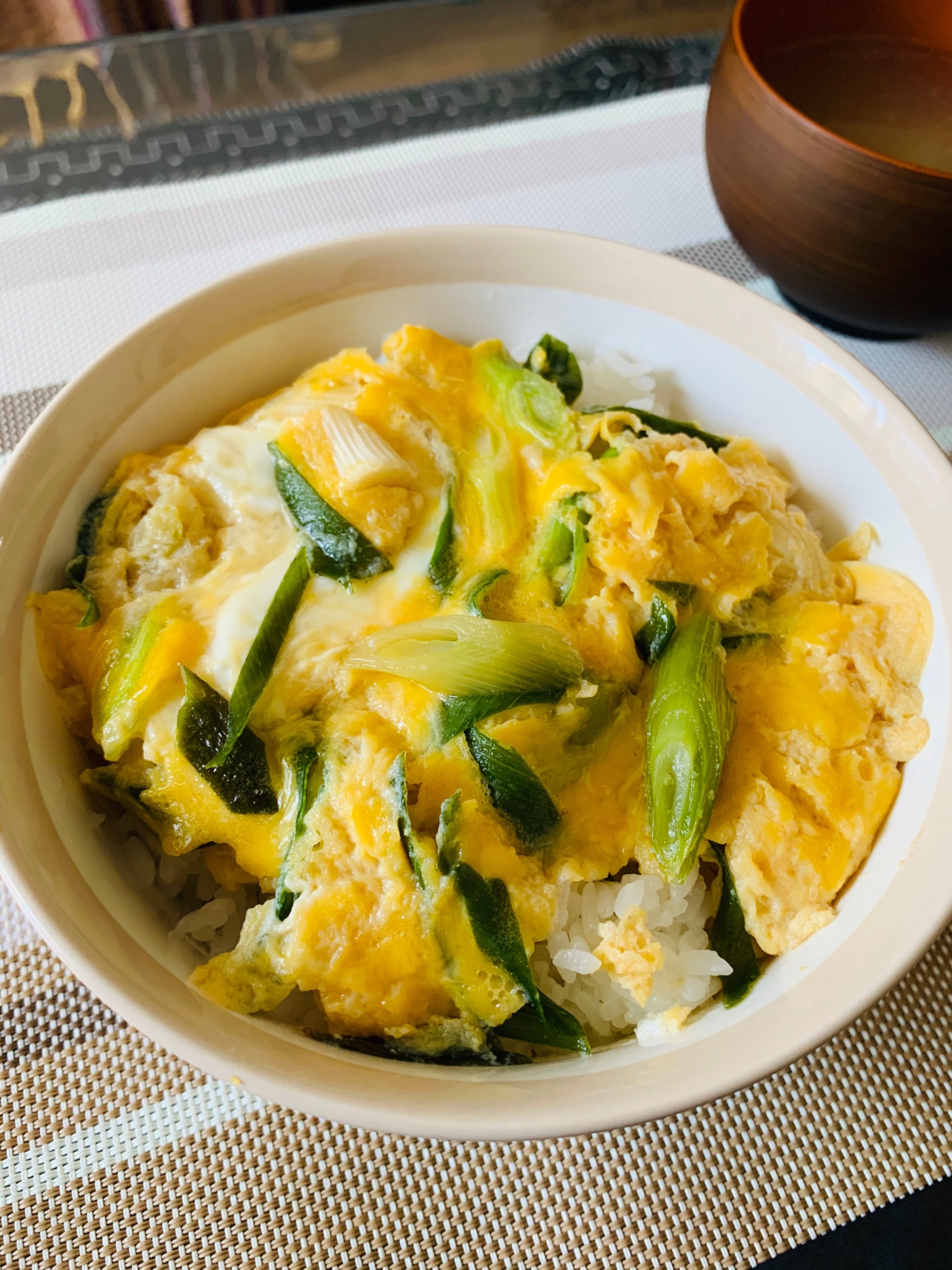 九条ねぎの玉子丼