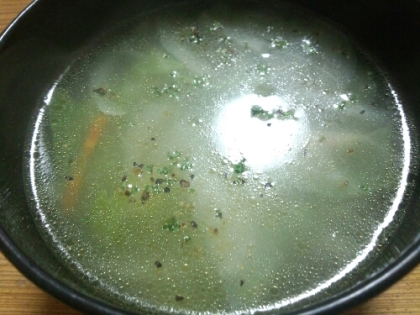とろあま～！玉ねぎの中華スープ