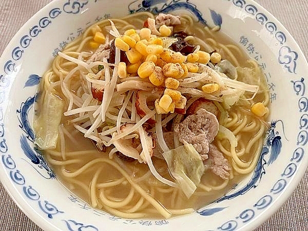 シャキシャキ野菜の具だくさんチャンポン