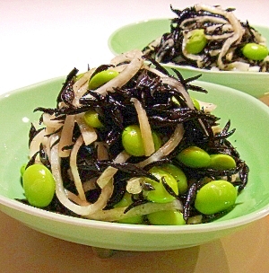 ひじきと枝豆のサラダ