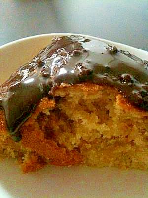 激ウマ！　炊飯器❤HMで簡単チョコバナナ黒糖ケーキ