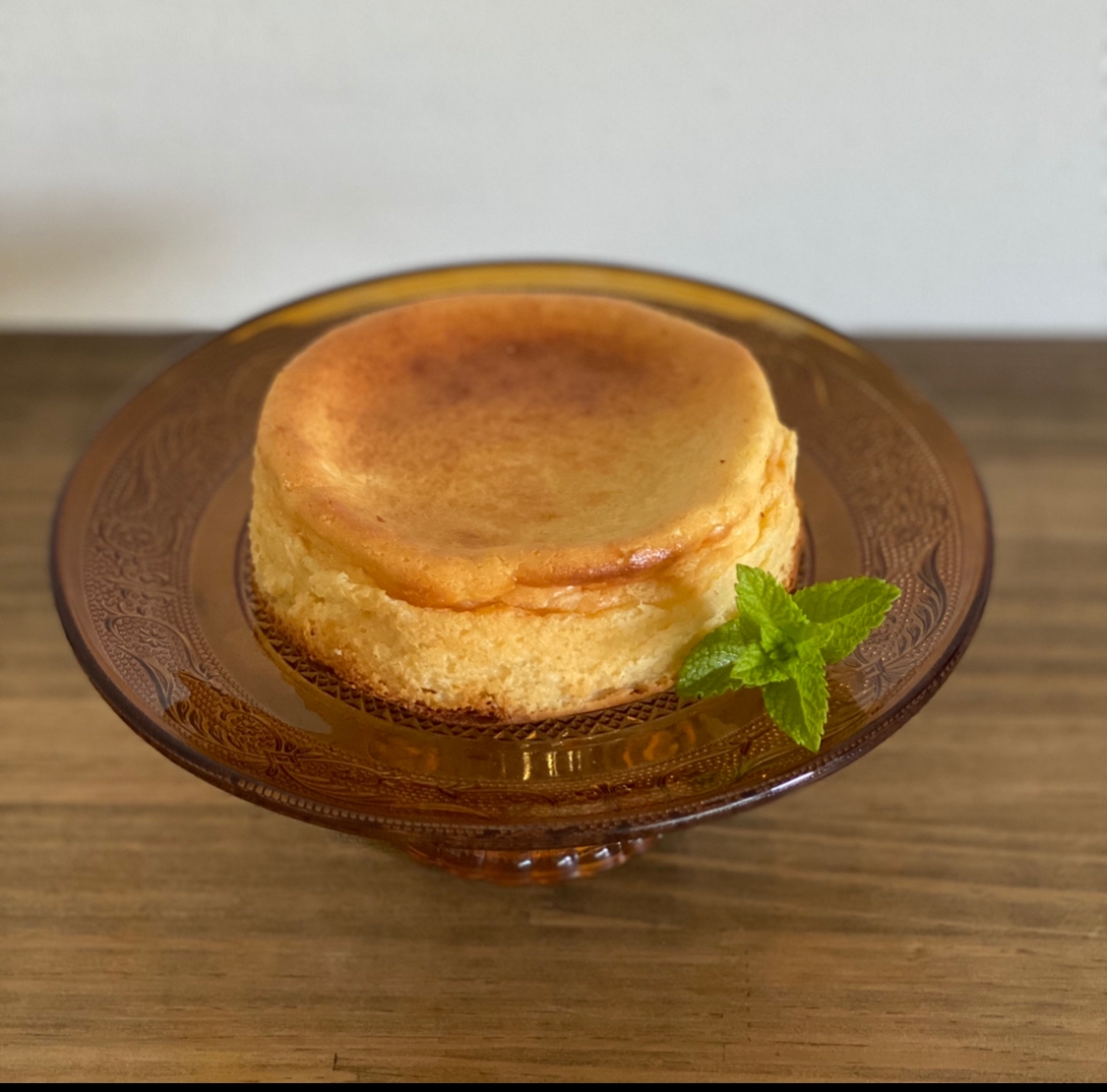 12cm丸型で作る☆ベイクドチーズケーキ