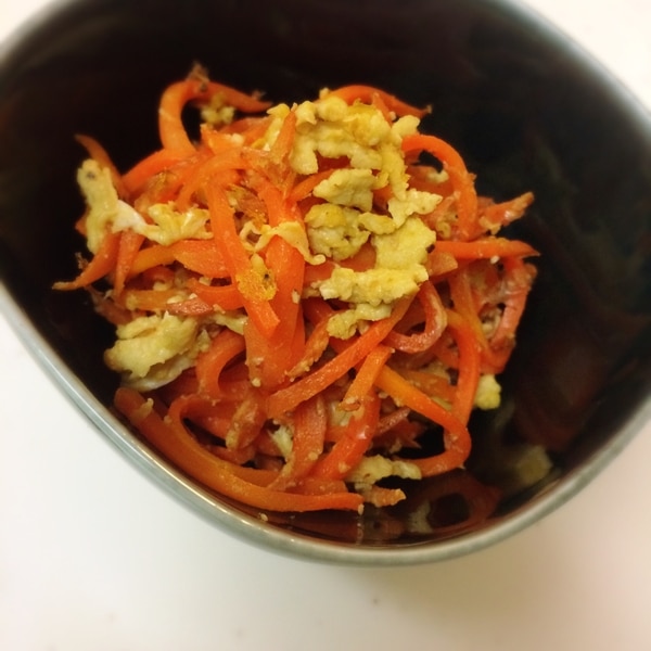 お弁当や朝ごはんにも 人参と卵の炒め物 レシピ 作り方 By Ajisai624 楽天レシピ お弁当や朝ごはんにも 人参と卵の炒め物 レシピ 作り方 By Ajisai624 楽天レシピ