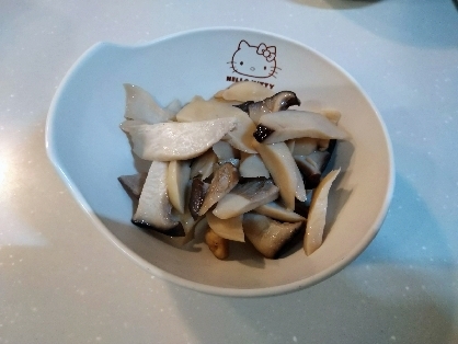 レンチン副菜★胡椒エリンギ