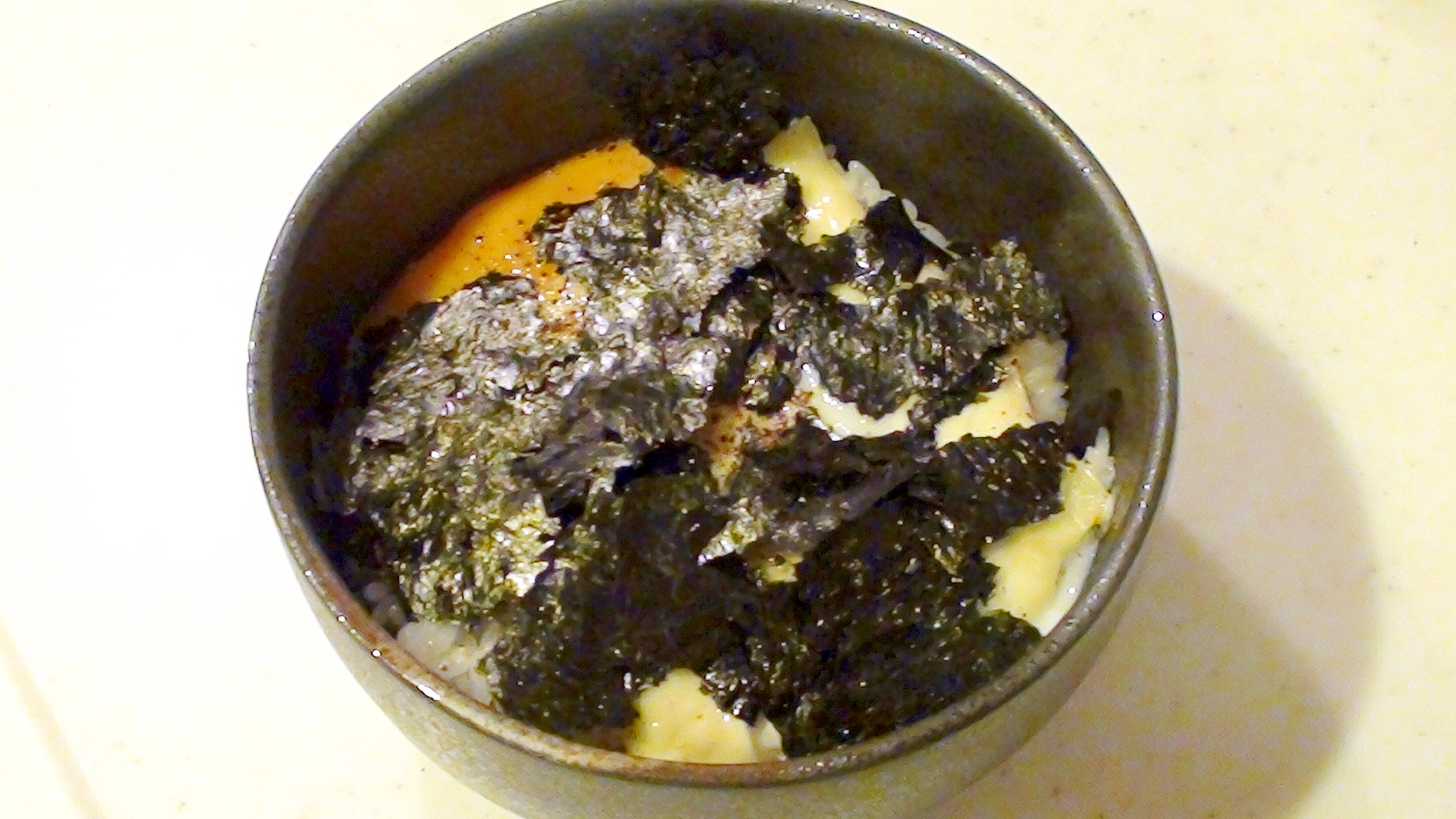 ハムチーズ&たまご丼