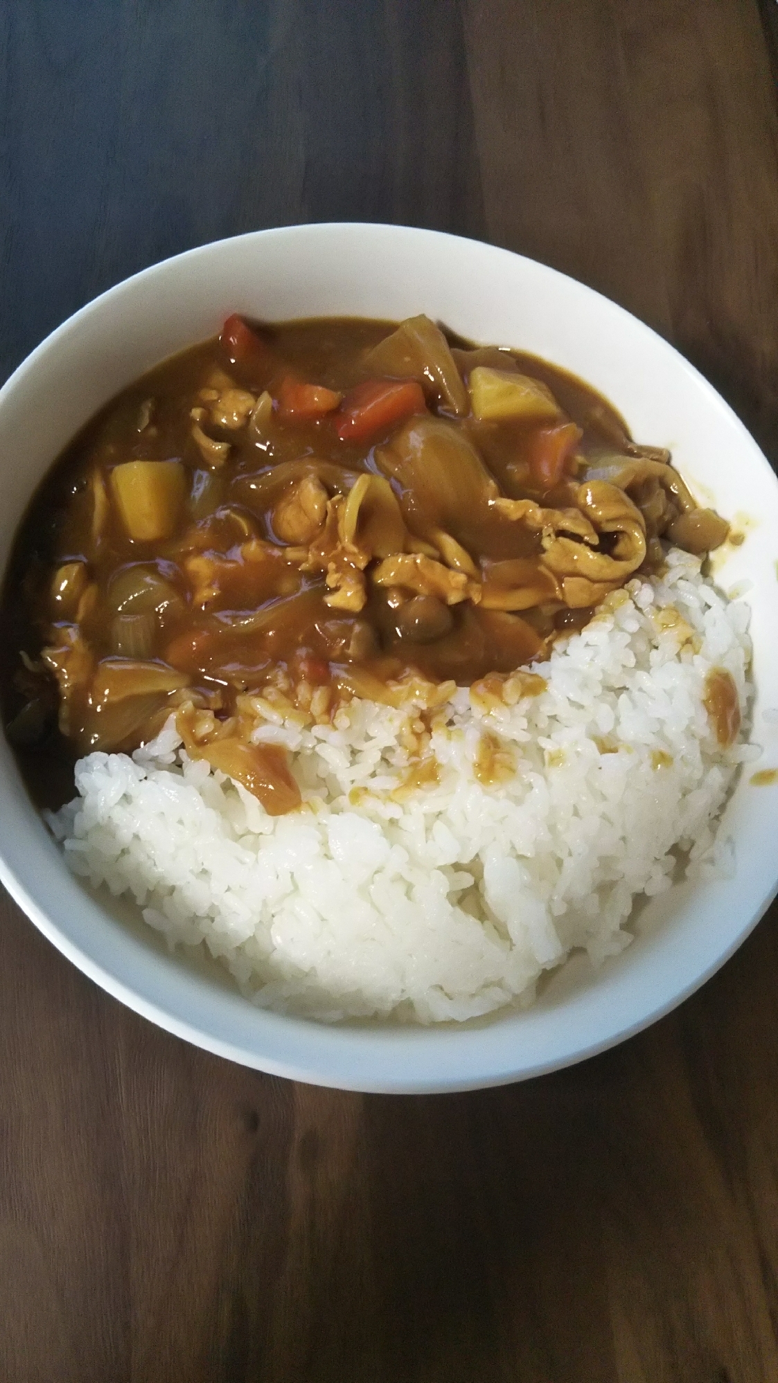 野菜たっぷり煮込むだけカレーライス