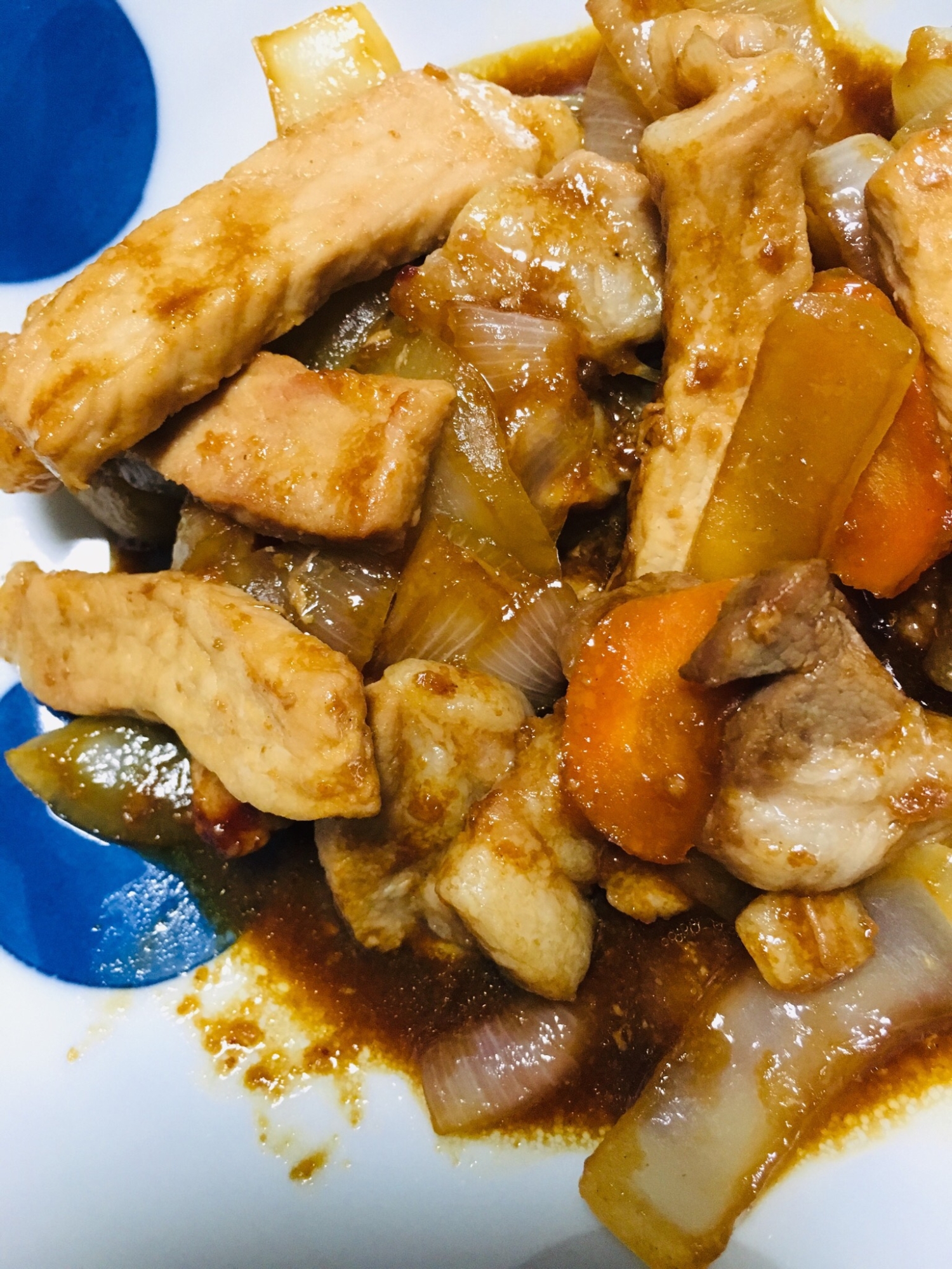 にんにく豚肉炒め♪