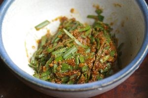 材料２つ♪ニラ味噌