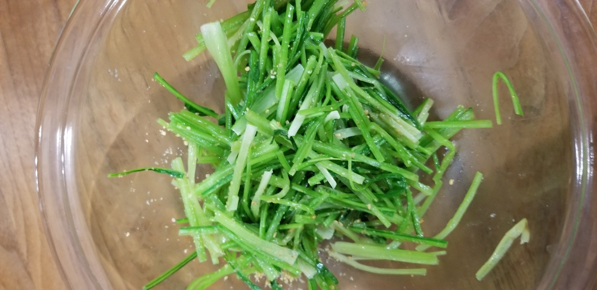 壬生菜のナムル レシピ 作り方 By しずあや 楽天レシピ