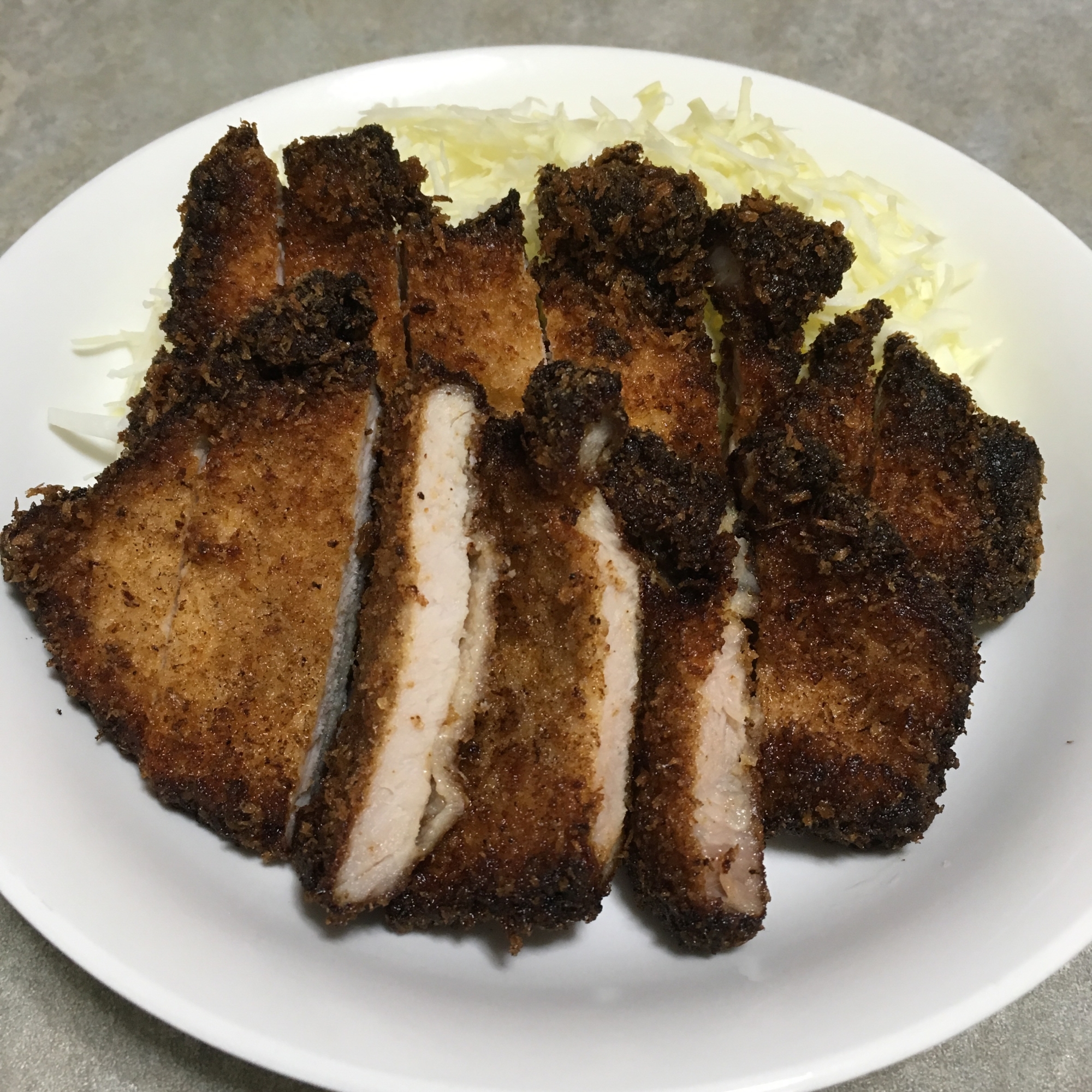 豚ロースので味噌漬け揚げ♪