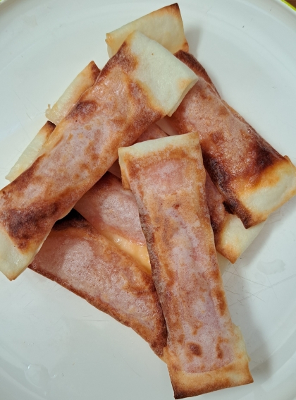 春巻きの皮救済！トースターで！ピザ風スティック
