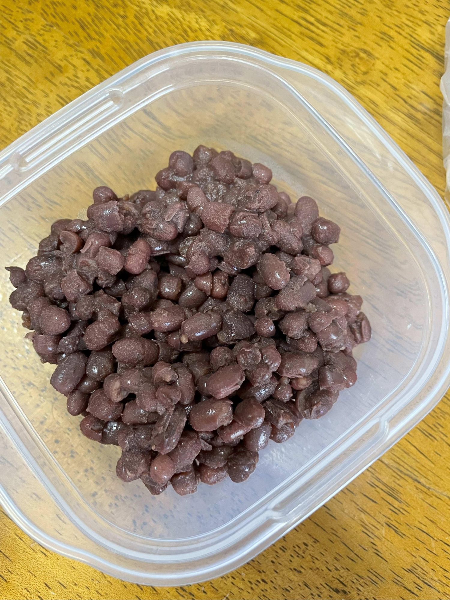 手作りの粒あん