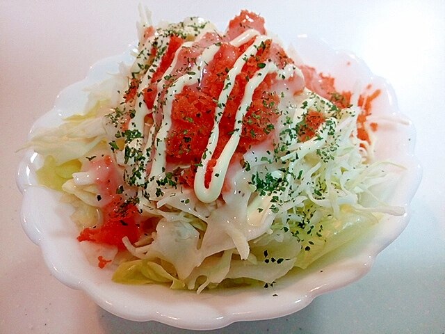 レタスとキャベツと人参のシーザーサラダ レシピ・作り方 by ぷ〜みぃ