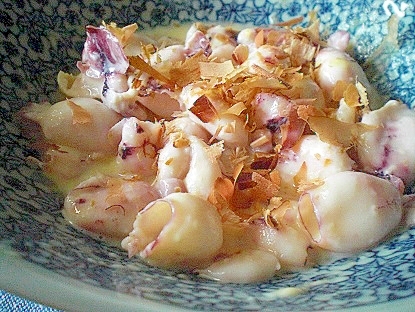 ヒイカの味噌マヨかつお和え レシピ 作り方 By ひろりん１１０６ 楽天レシピ
