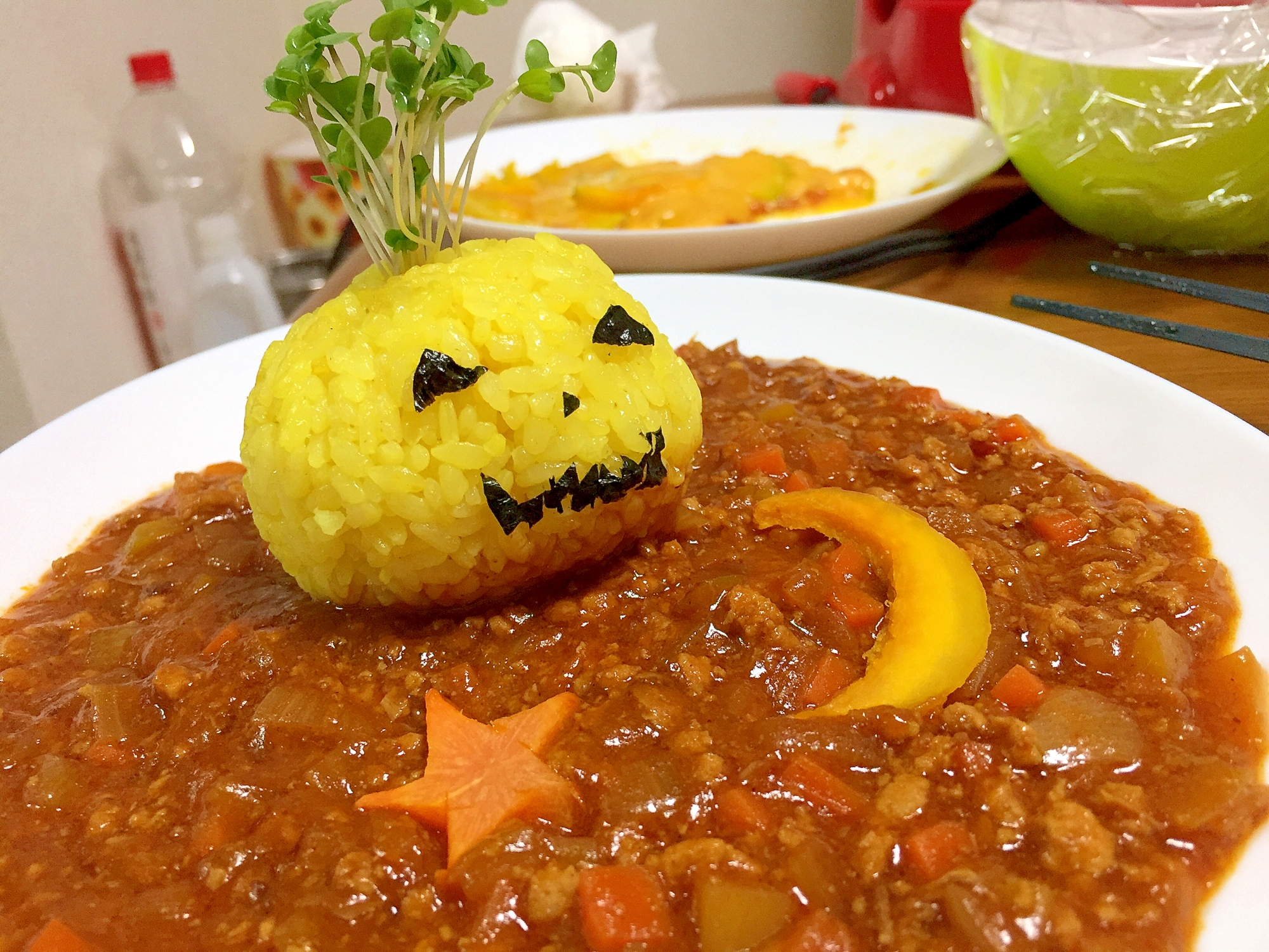 本格キーマカレー 〜ハロウィン用〜