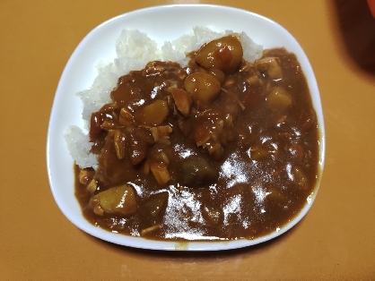 ごぼう入りチキンカレー