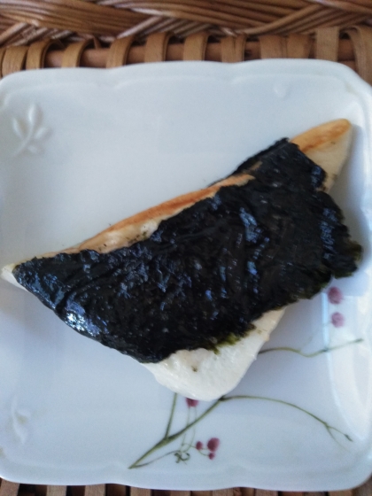 国産チーズ☆はんぺんの海苔バター焼き