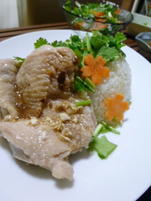 タイの鶏のせご飯 カオマン ガイ レシピ 作り方 By Wednsedayham 楽天レシピ