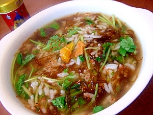 市販のもずくスープで簡単雑炊 レシピ 作り方 By アルビン1006 楽天レシピ