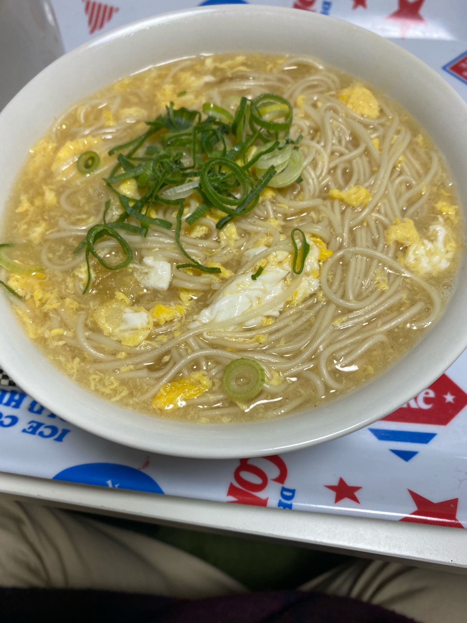 あったまる！かき卵にゅうめん