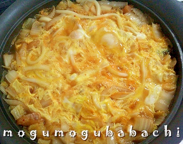 キムチ鍋の素で作るピリ辛煮込みうどん レシピ 作り方 By もぐもぐばばち 楽天レシピ キムチ鍋の素で作るピリ辛煮込みうどん レシピ 作り方 By もぐもぐばばち 楽天レシピ