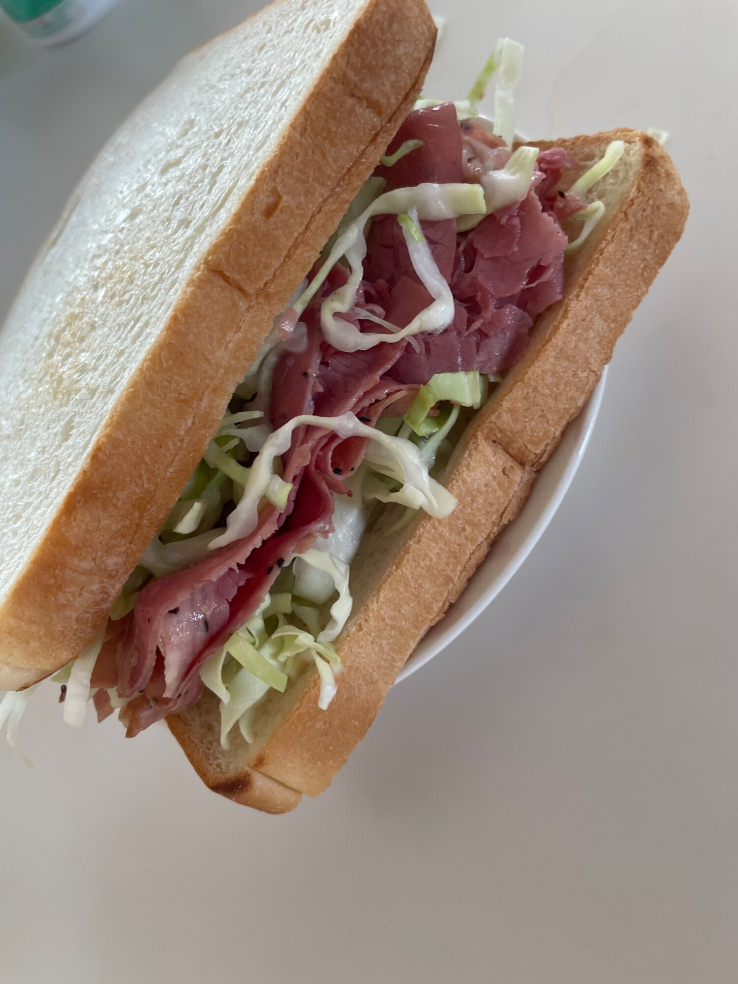 太鼓腹ローストビーフサンドイッチのレシピ