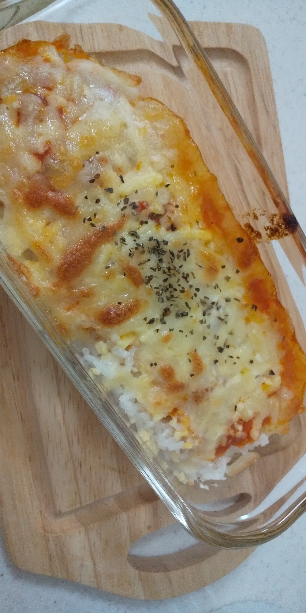 簡単アレンジ ミートドリア あまったご飯で簡単アレンジ】ミラノ風仕立て ミートドリア／1人前