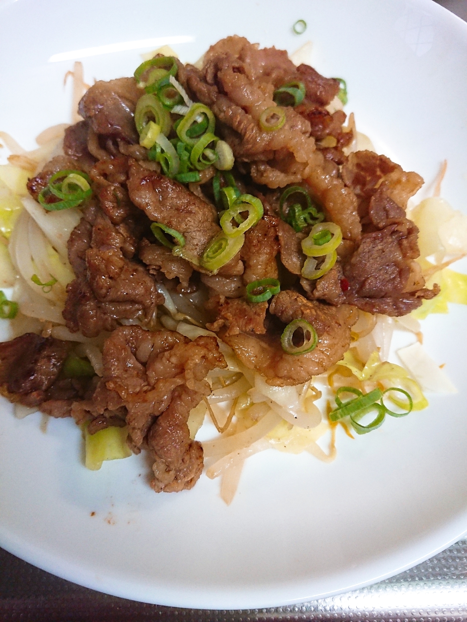 牛肉ともやしとキャベツの炒め物 レシピ 作り方 By じゃが塩 楽天レシピ