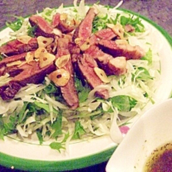 てづくりドレッシングで ステーキサラダ レシピ 作り方 By 寿由紀 ちゃん 楽天レシピ てづくりドレッシングで ステーキサラダ レシピ 作り方 By 寿由紀 ちゃん 楽天レシピ
