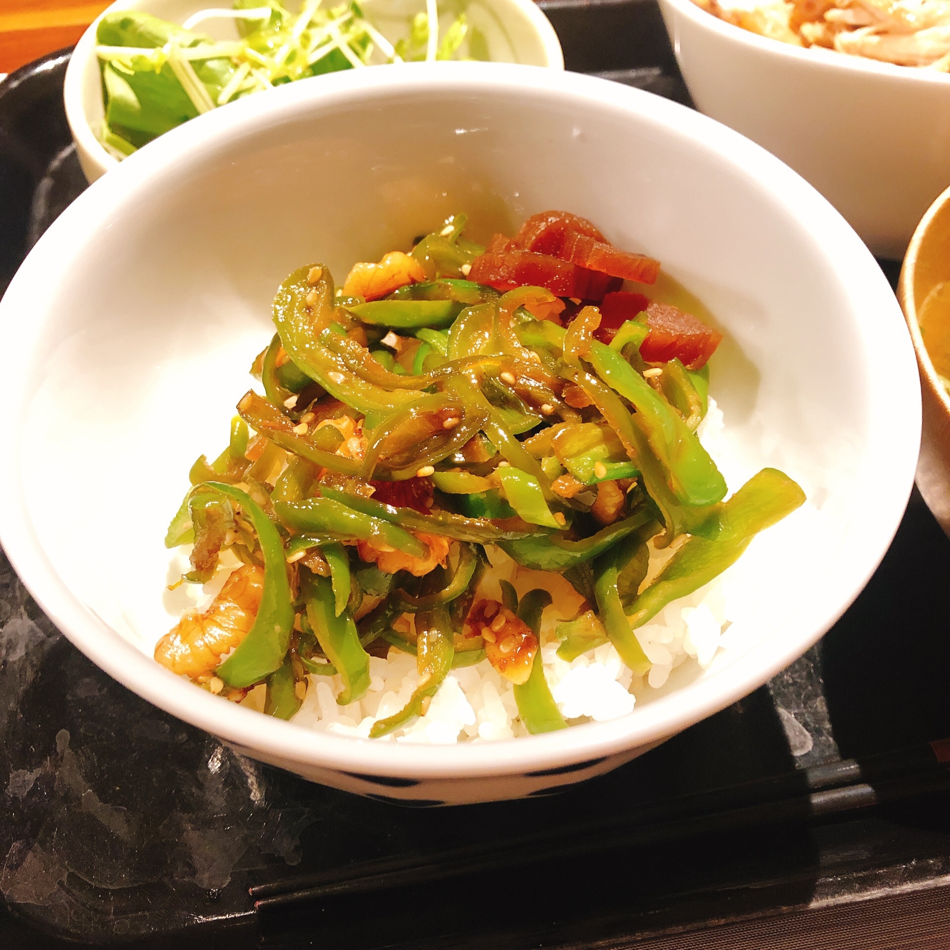 ❦ご飯がススム！簡単ピーマン丼