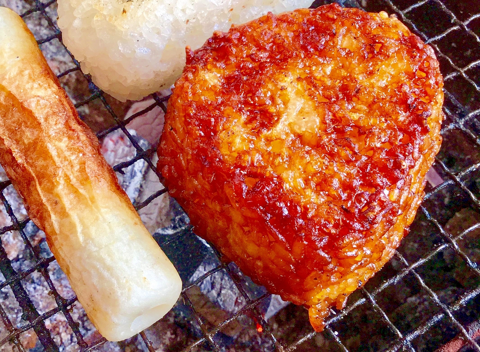 だし醤油の焼きおにぎり♩