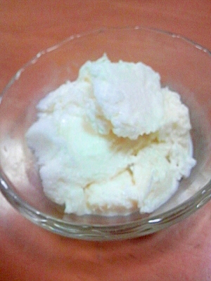 ミルクシャーベット