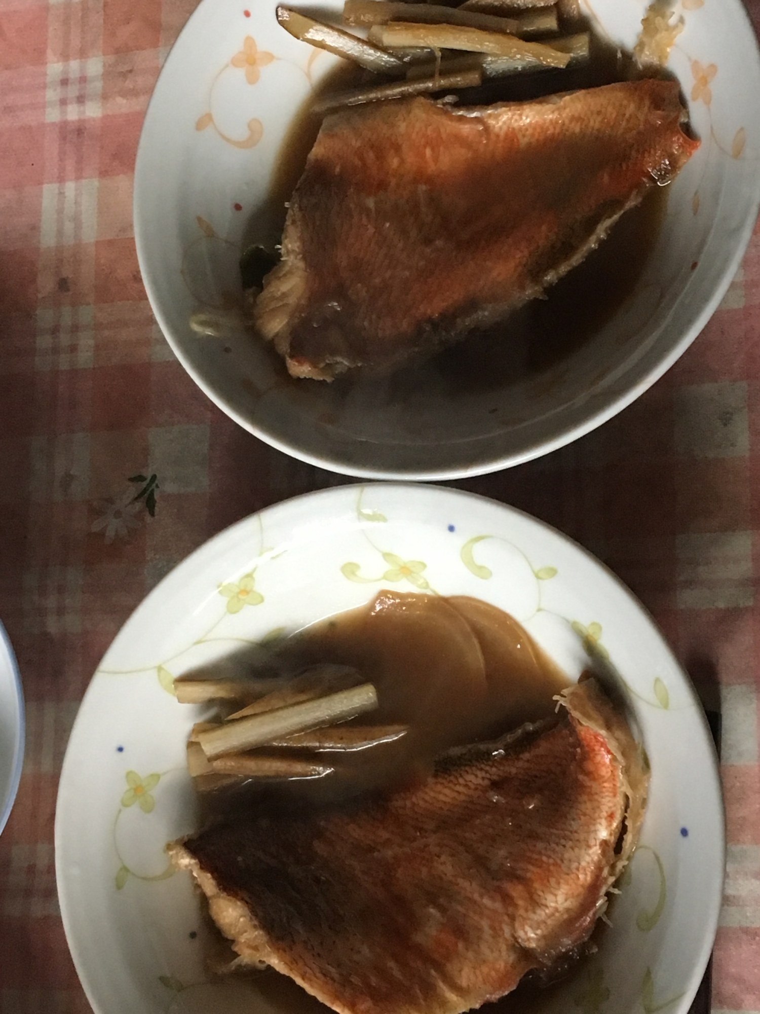 赤魚とごぼうの煮付け（低糖質）
