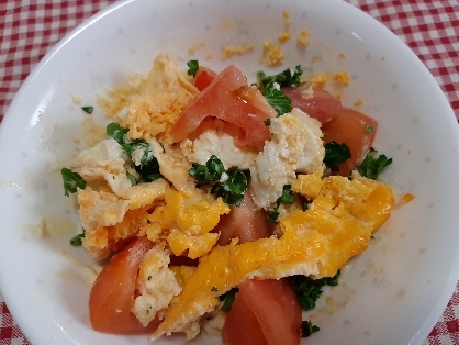 レンジで簡単！お皿ひとつで美味しく作ることができました。美味しかったです。有難うございました。