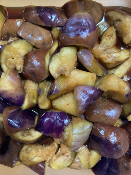 なすのオイスターソース煮【中華・副菜】