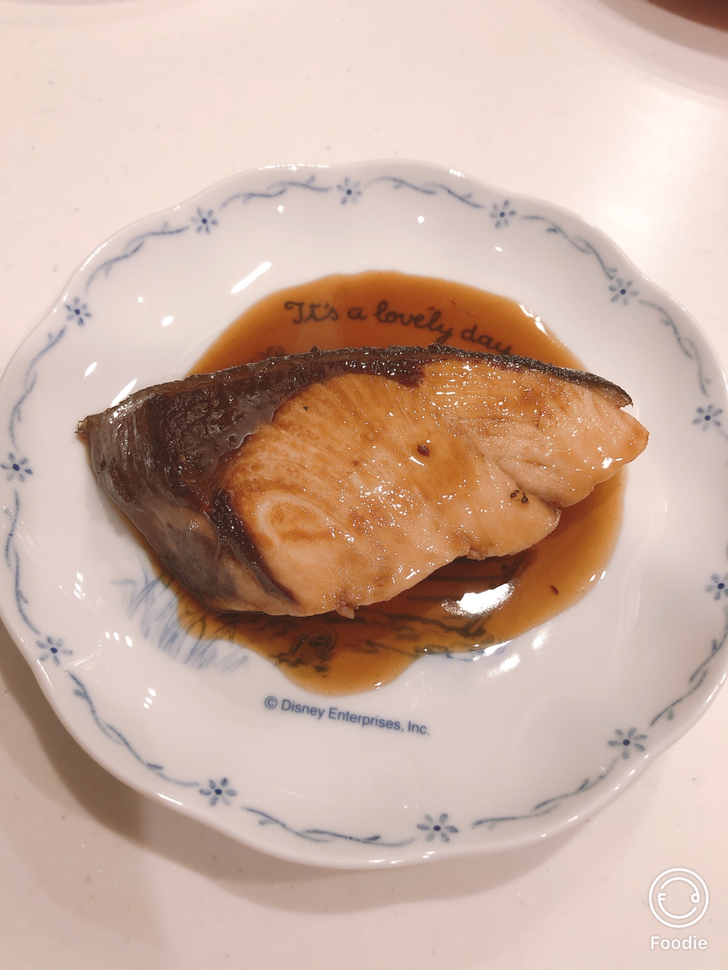 ぶりの照り焼き