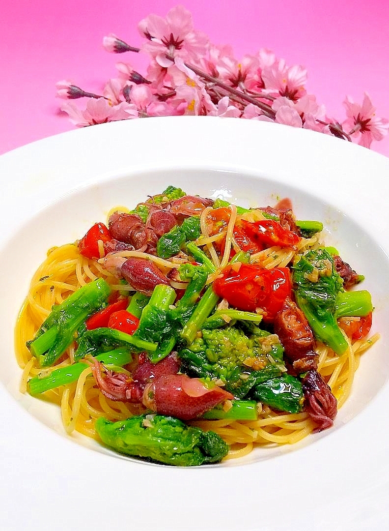 3月に食べたい ホタルイカと菜の花のペペロンチーノ レシピ 作り方 By マイケルの料理 楽天レシピ 3月に食べたい ホタルイカと菜の花のペペロンチーノ レシピ 作り方 By マイケルの料理 楽天レシピ