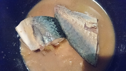 今日のおかず☆鯖の味噌煮